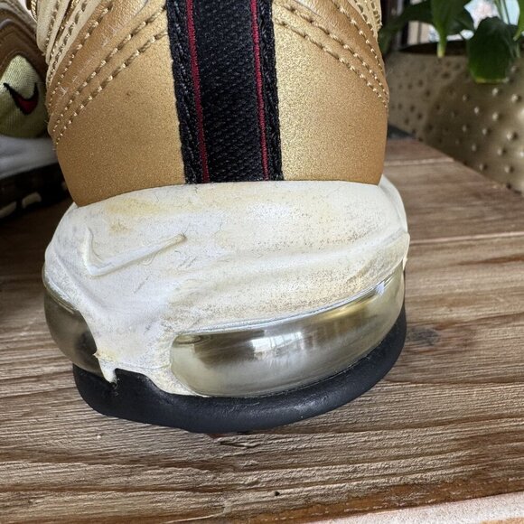 Nike Air Max 97 OG QS Metallic Gold (2017) 884421-700 Size 8.5 - Picture 12 of 17